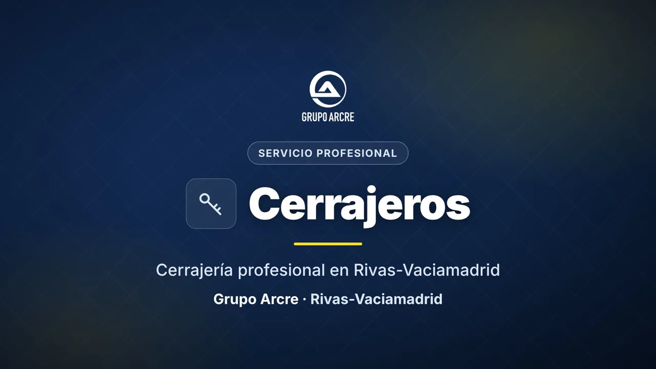 Cerrajería profesional en Rivas-Vaciamadrid