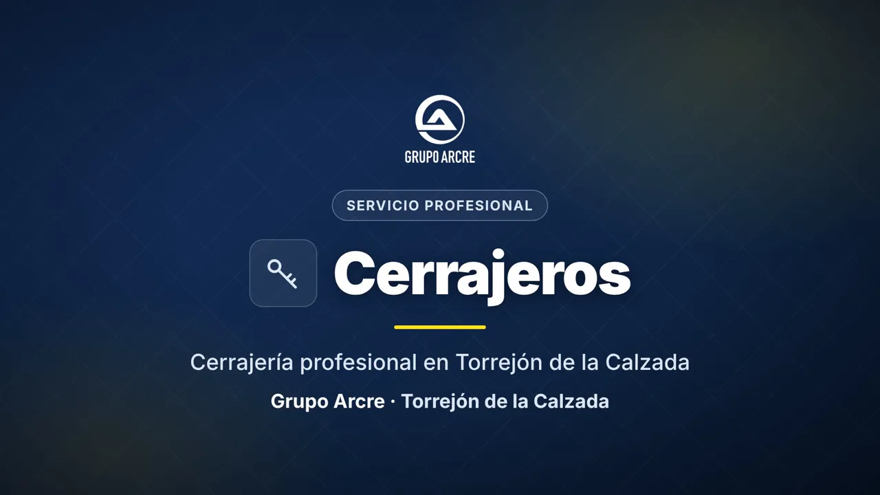 Cerrajería profesional en Torrejón de la Calzada